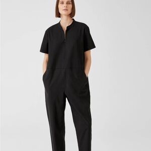 Eileen Fisher Cotton Hemp Jumpsuit